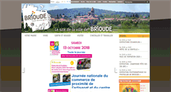 Desktop Screenshot of brioude.fr